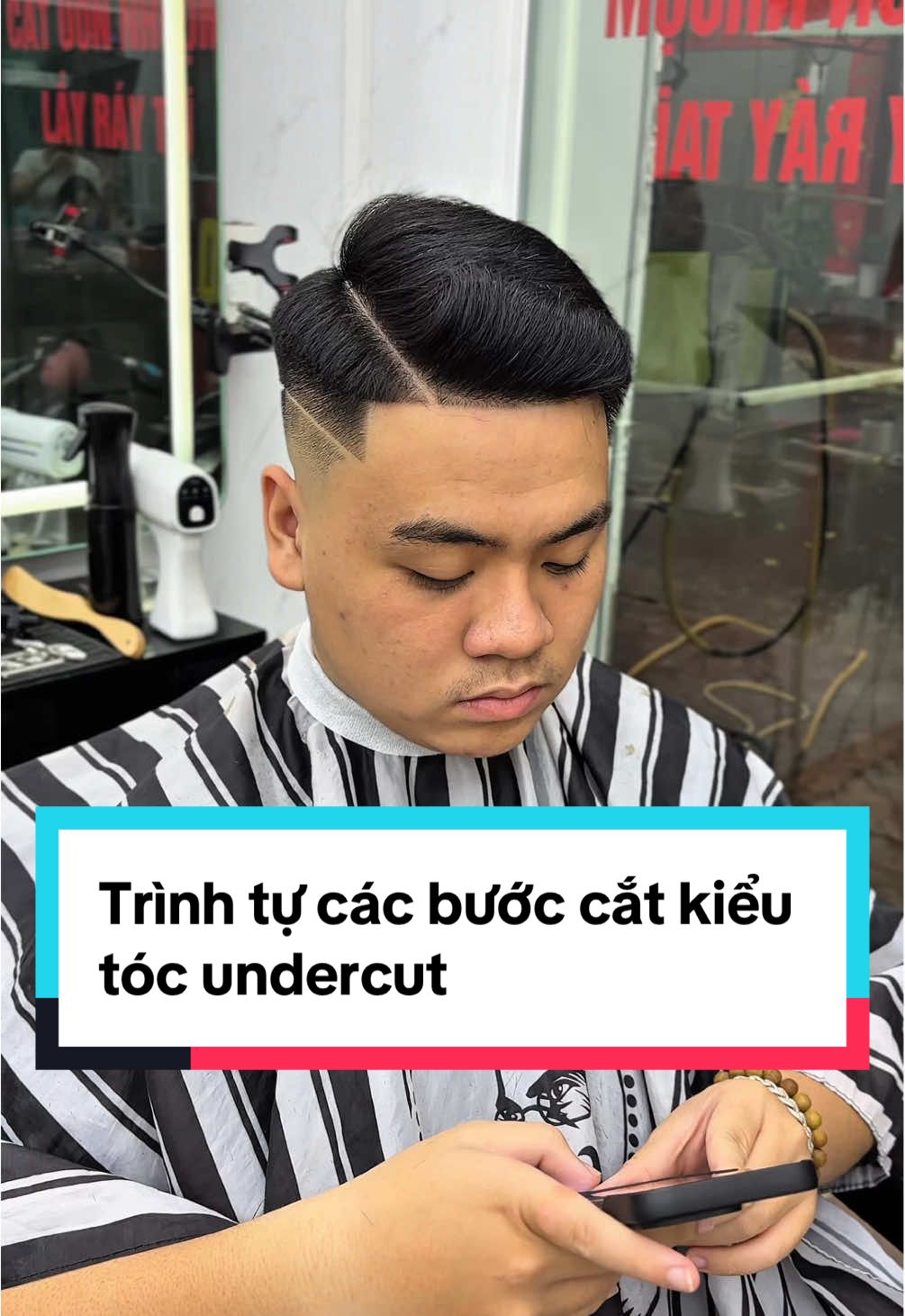 Trình tự cắt undercut dễ hiểu@Tèo tỉa tóc✂️ #xuhuong #xuhuongtiktok #viral_video #barber #totenteotiatoc #teomenhairdesigner 
