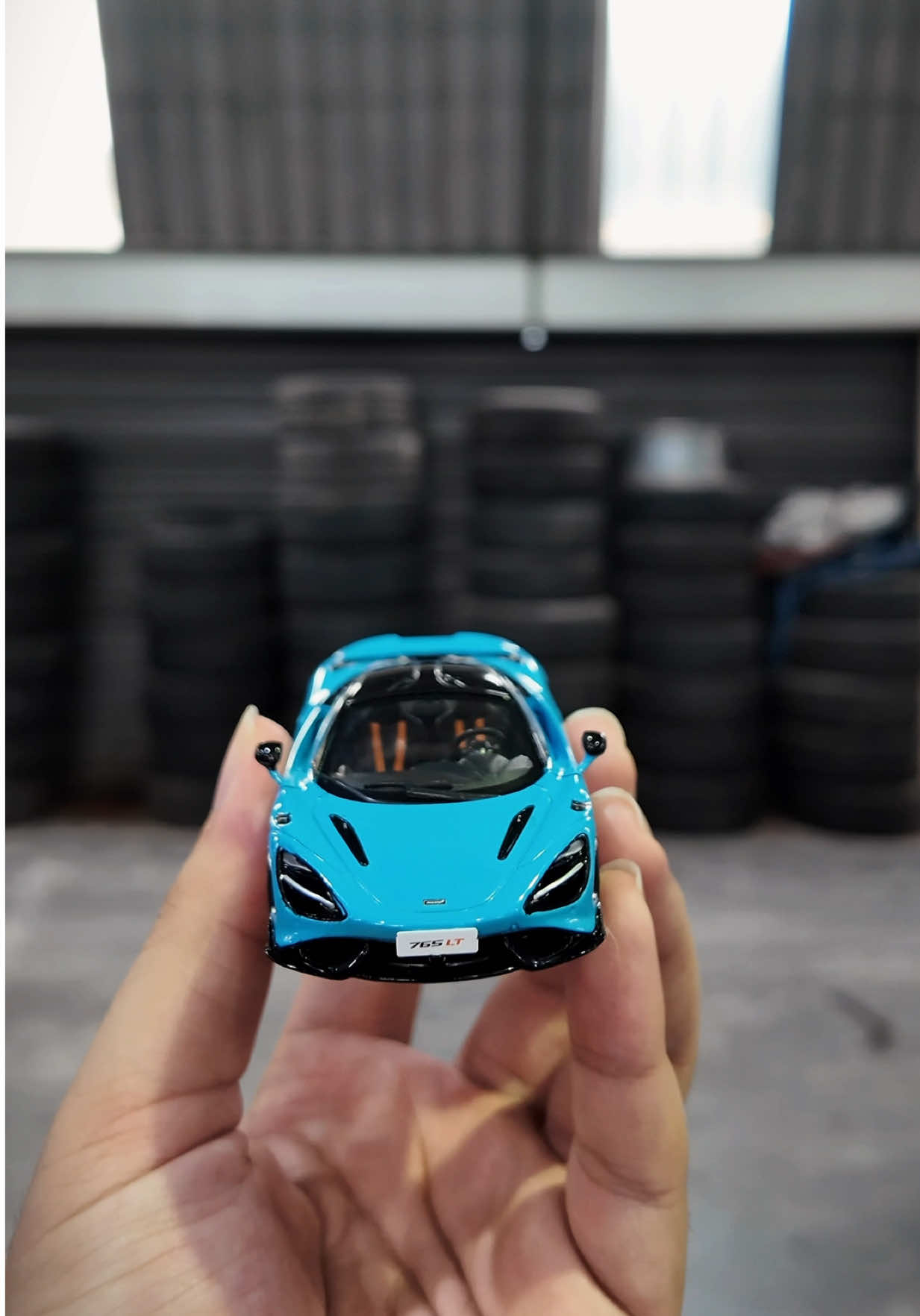 Boys never grow up…their toys just get bigger 🚘 #thehpaccessories #mclaren 