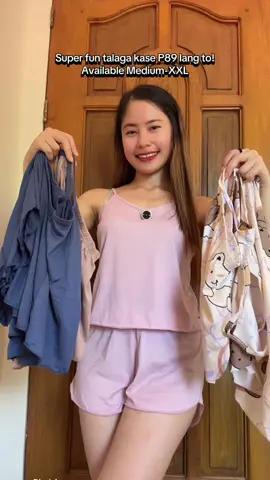 Ang presko nito pambahay pantulog😍 #ternoshort #ternosleeveless #ternopambahay #pambahay #sleepwear 