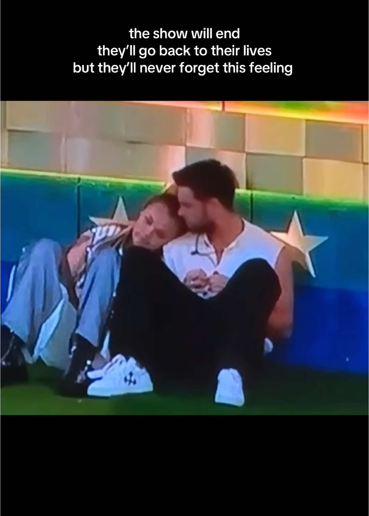 Part of them knew, the party would end eventually 🥲💔 #jojoandchris #jojosiwa #chrishughes #celebritybigbrother #bigbrother #cbb #party4u 