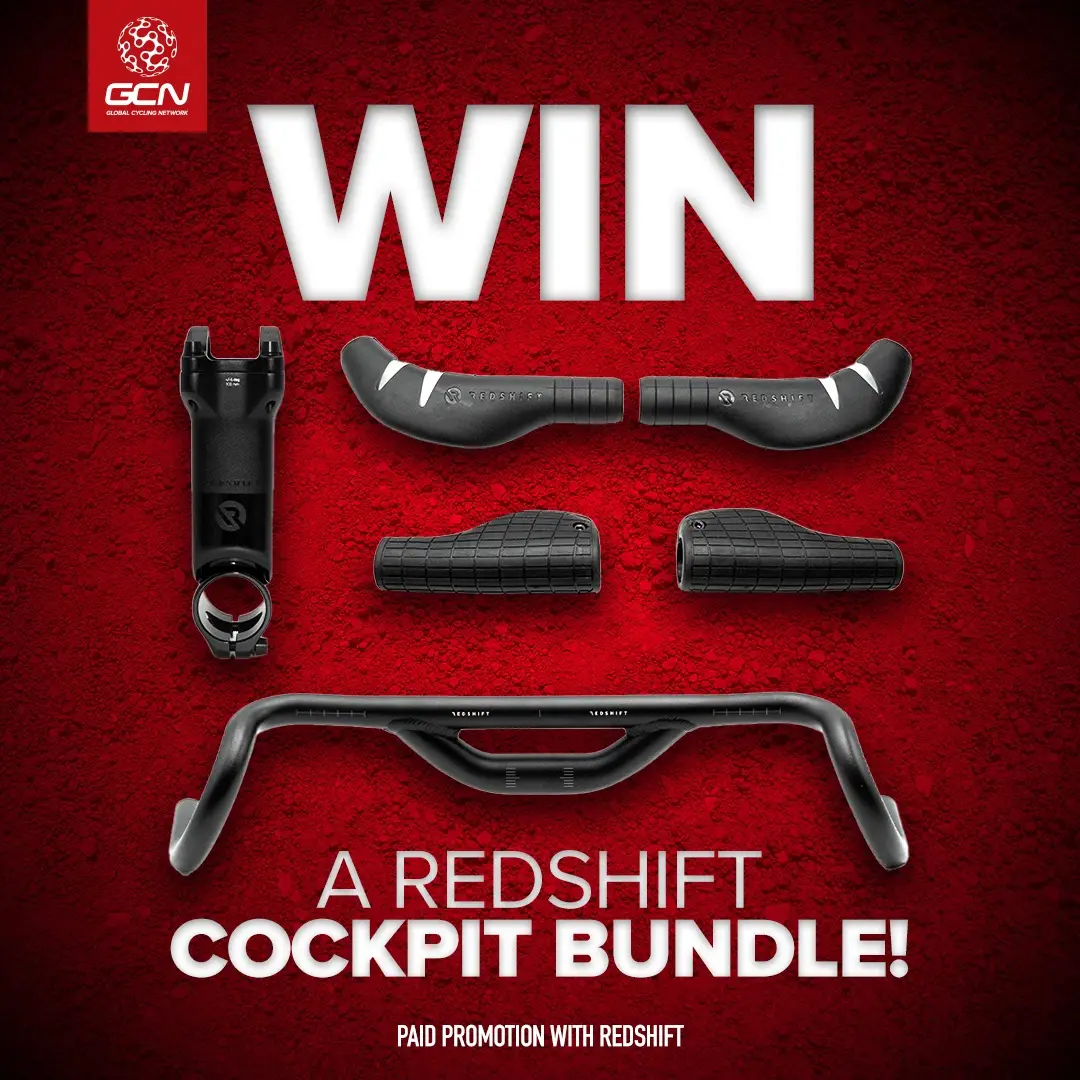 Win a @Redshiftsports cockpit bundle! Link In Bio or http://gcn.eu/GCNRedshiftCompetition This promotion is open to all locations worldwide. Entries close 10:00BST 2/5/25 & winners will be announced in a GCN Show from 6/5/25. For more info see promotion rules gcn.eu/terms