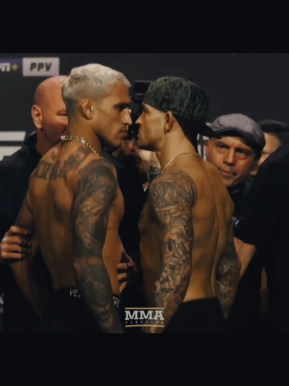 face to face aura.#CapCut #facetoface #charlesoliveira #dustinpoirier #khabib_nurmagomedov #jonjones 
