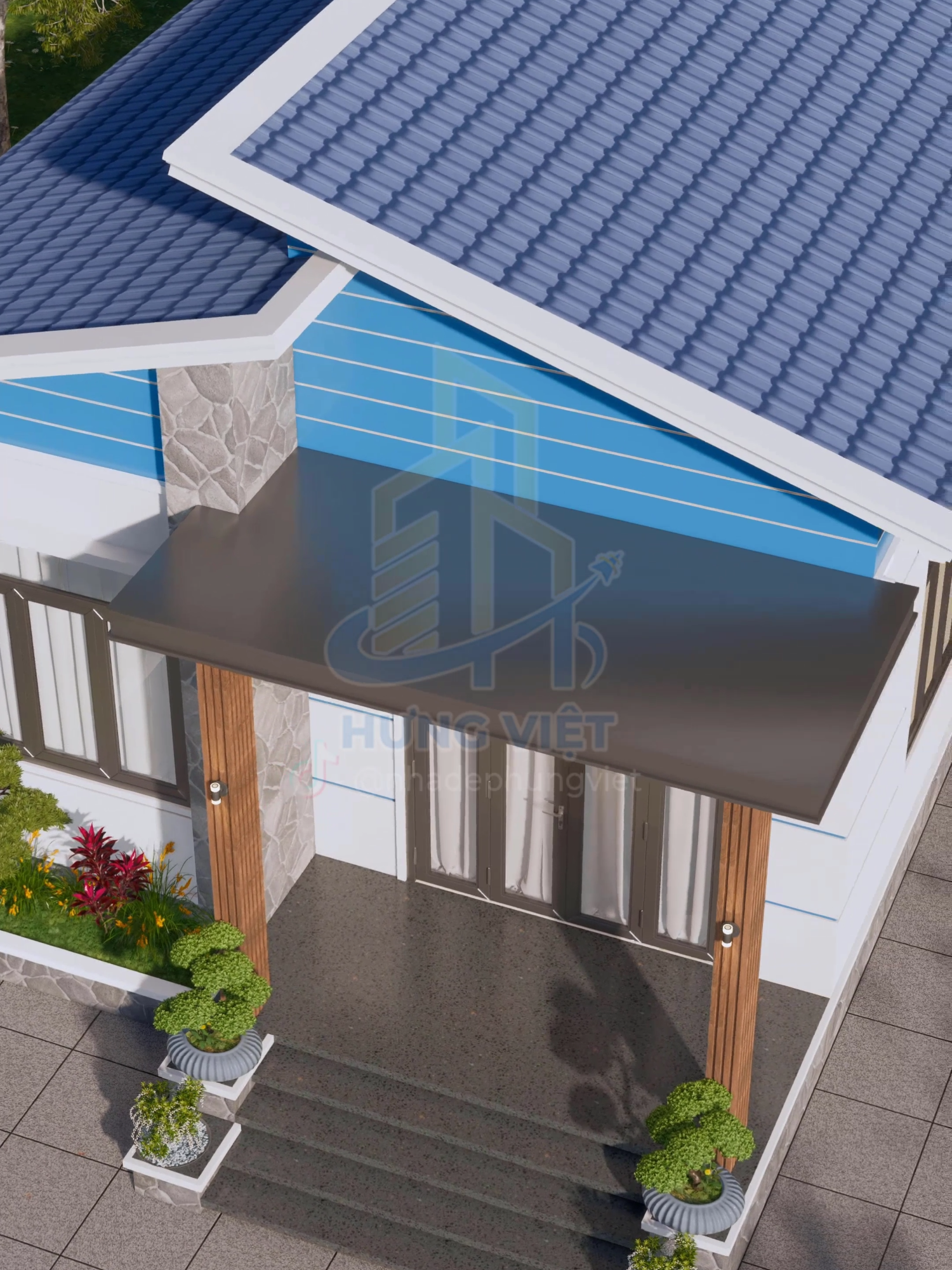 Mẫu nhà cấp 4 mái lệch đẹp và rẻ #nhadephungviet #nhadephungvietvn #xaynhatrongoi #nhagaclung #yeunhadep #xaynhadep #xaydunghungviet #maunhadep #nhacap4 #nhaong #nhapho #bietthu #nha2tang #nhamainhat #nhamaithai #nhamailech #thietkenoithat #thietke