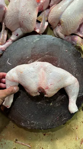 Bagi paha ayam menjadi 10 bagian #ayamsegar #potongayam #cuttingskills #chicken #makanayam 