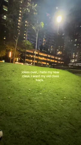 i will cherish my moments in my old class again please.