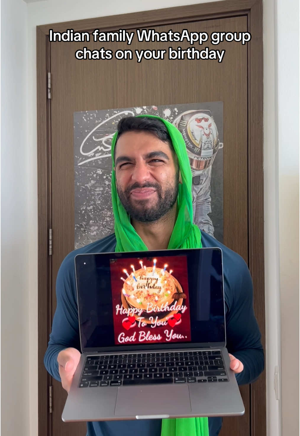 Those group chats be too active…thank you everyone for your wishes! #birthday #whatsapp #family 