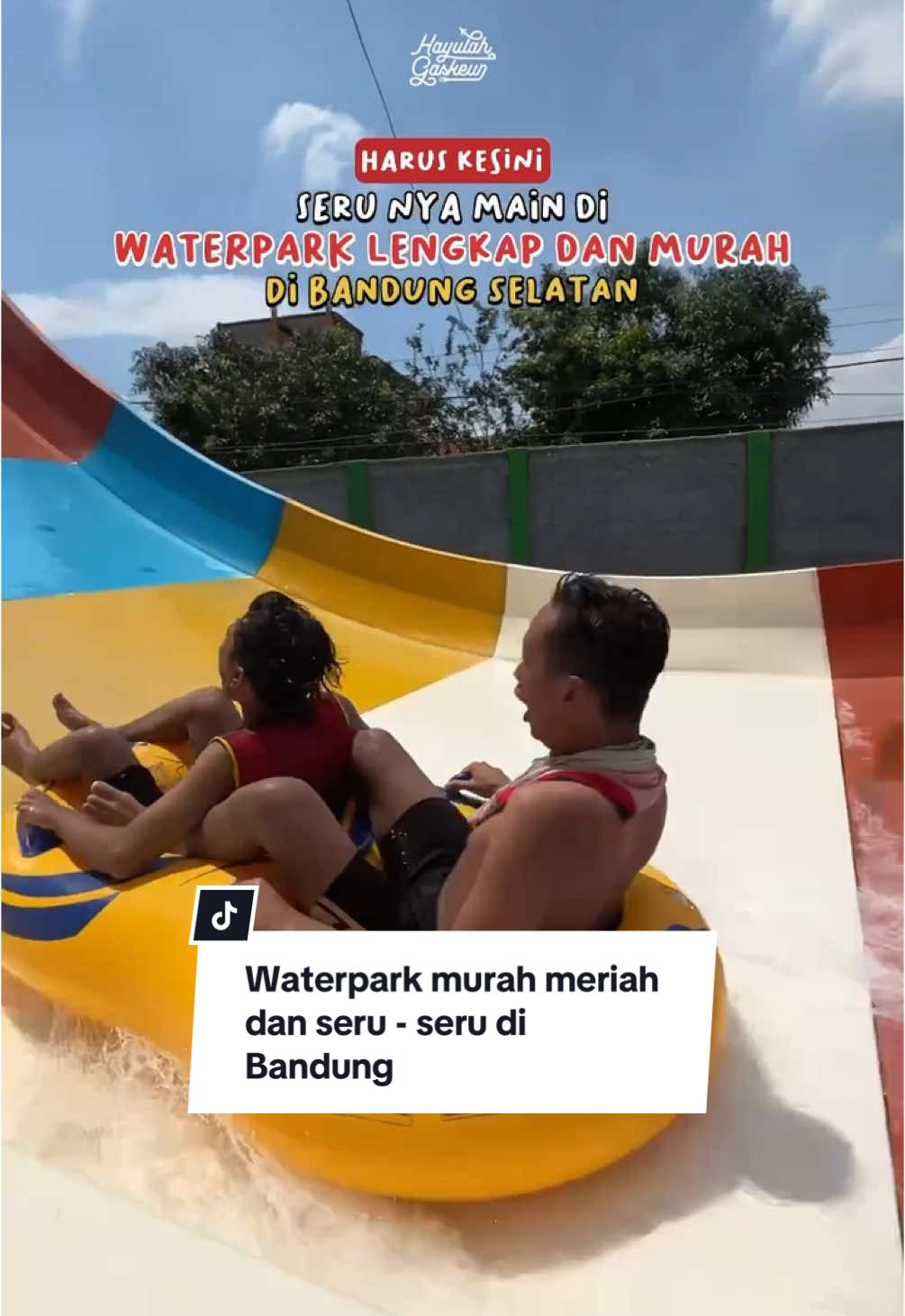REKOMENDASI WISATA KELUARGA MURAH MURIAH DI BANDUNG !! Guys buat kalian yang mau liburan bareng keluarga atau temen - temen harus cobain deh kesini, harga tiketnya tuh 30rb di weekday dan 40rb di weekend. Sok Hayulah Gaskeun kesini @Majalaya Waterpark 😋👍 📍MAJALAYA WATERPARK  Wangisagara Majalaya, Kab. Bandung #hayulahgaskeun #majalayawaterpark #infomajalaya #waterparkbandung #wisatabandung #destinasibandung #liburankebandung #waterboombandung #kolamrenangbandung #wisatahitsbandung #wisataviralbandung 