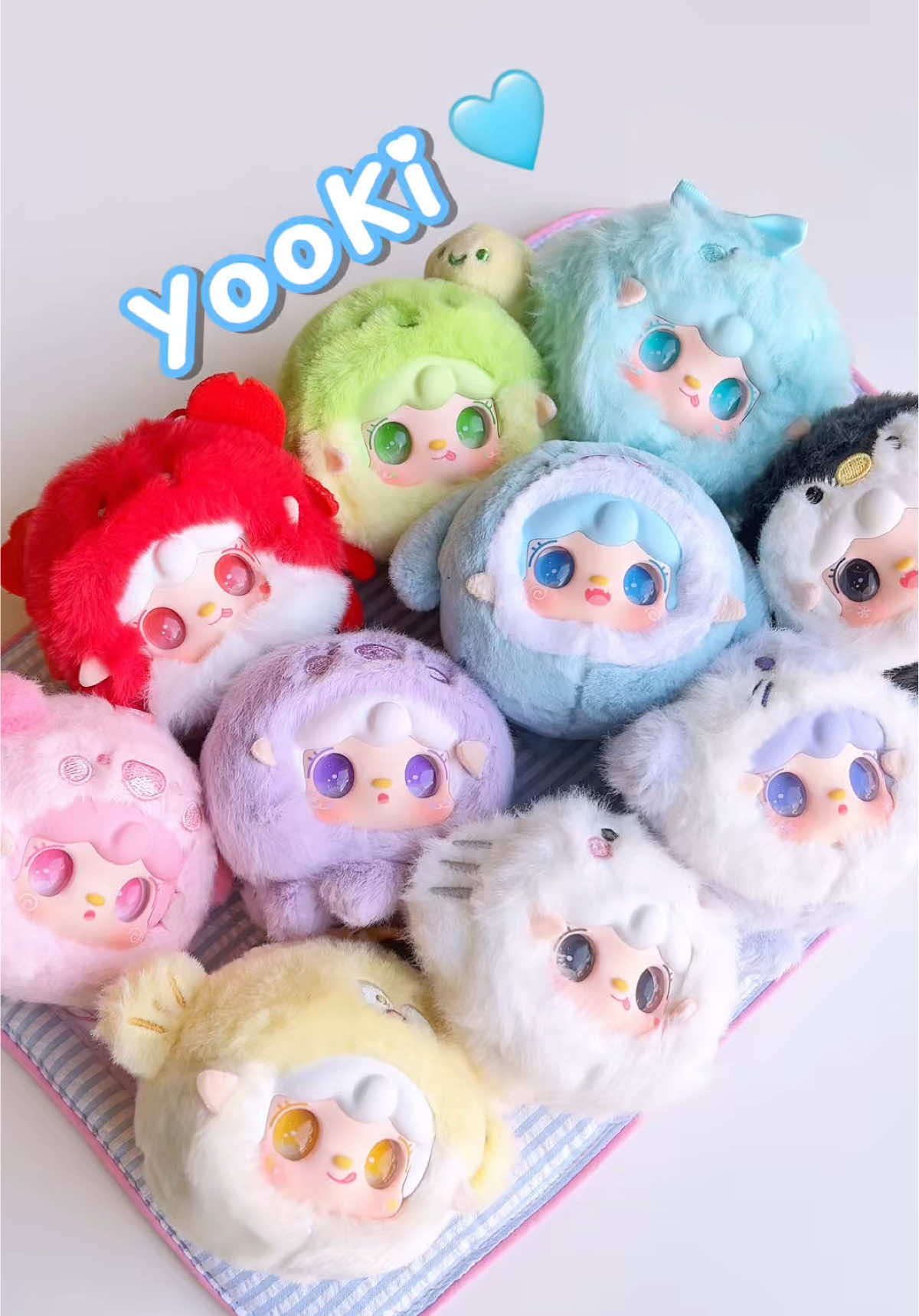 🩵🐳 ชีเสิร์ฟมากกก!! มาครบทุกตัว ✨ ก็น่ารักขนาดนี้ใครจะอดใจไหว 🥰💖 #yooki #yookioceanbaby #ยูกิทะเล #yallistudioblindbox #กล่องจุ่ม #blindbox 