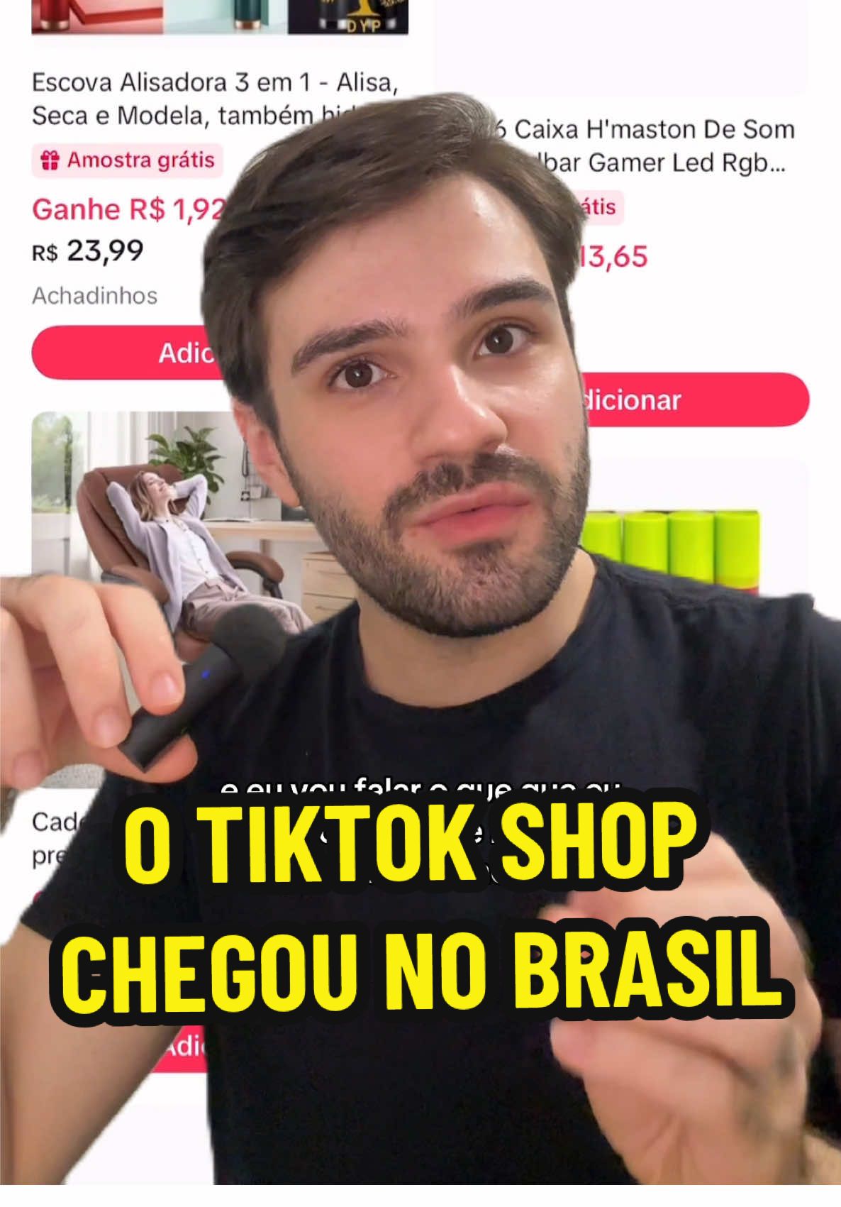 o TikTok Shop chegou! #TikTokShop #criadordeconteudo #producaodeconteudo 
