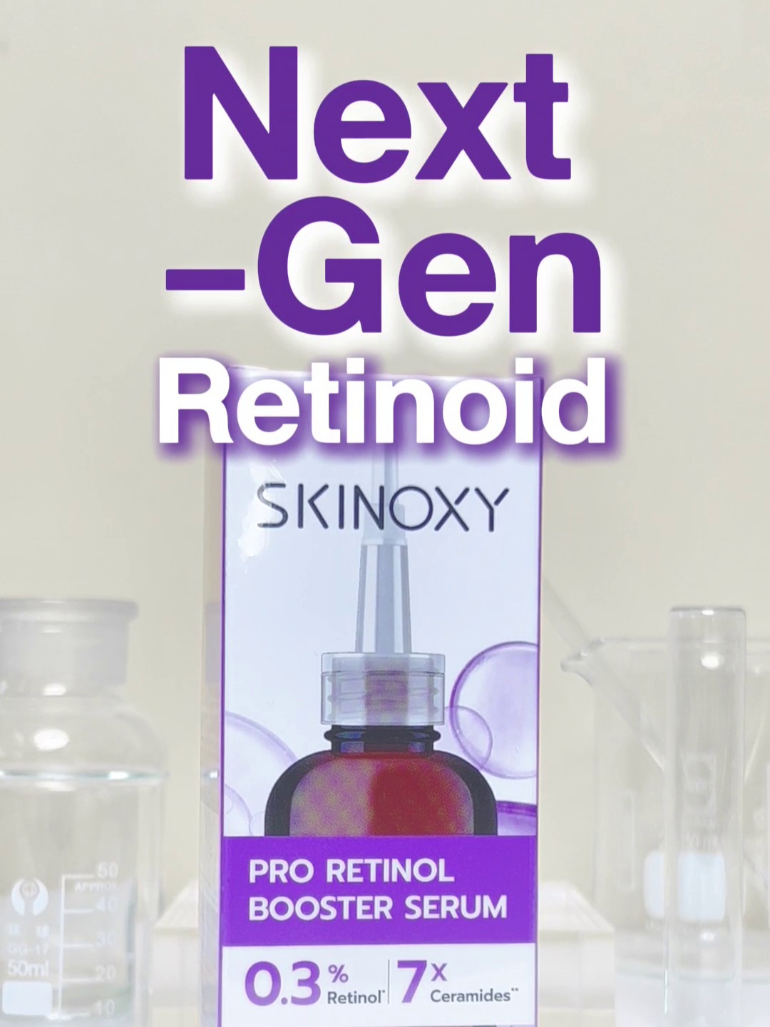 HPR เจ็นใหม่ที่อ่อนโยนที่สุด มีอยู่ใน Skinoxy!  #Skinoxy #เรตินอลสูตรอ่อนโยน #retinolserum #ผิวแพ้ง่ายใช้ได้