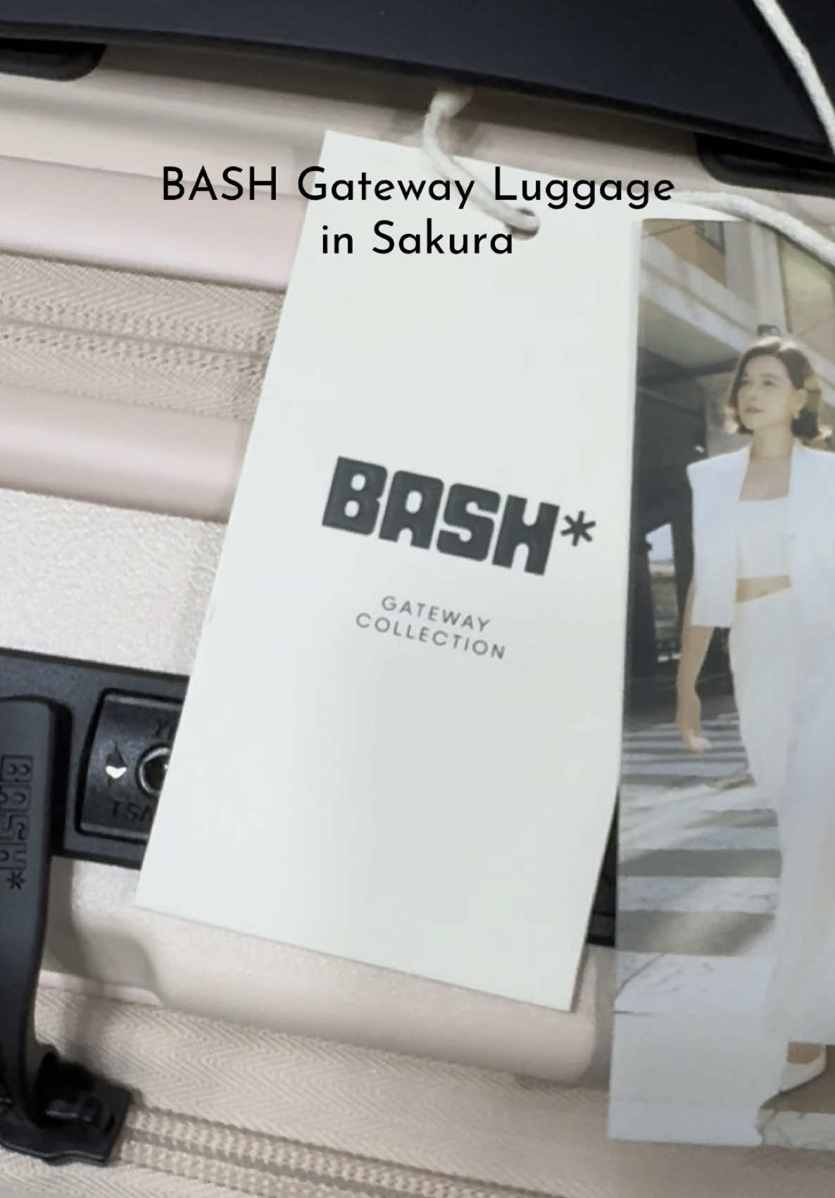 Stylish and classy luggage from BASH’s Gateway Collection 💖 It has laptop compartment, power bank pocket, cup and bag holders, multiple compartments inside, and a TSA-approved lock. ~ #fyp #fypage #viral #travel #essentials #luggage #foryou #bashmanila #trendingnow #fypツ #foryoupage 