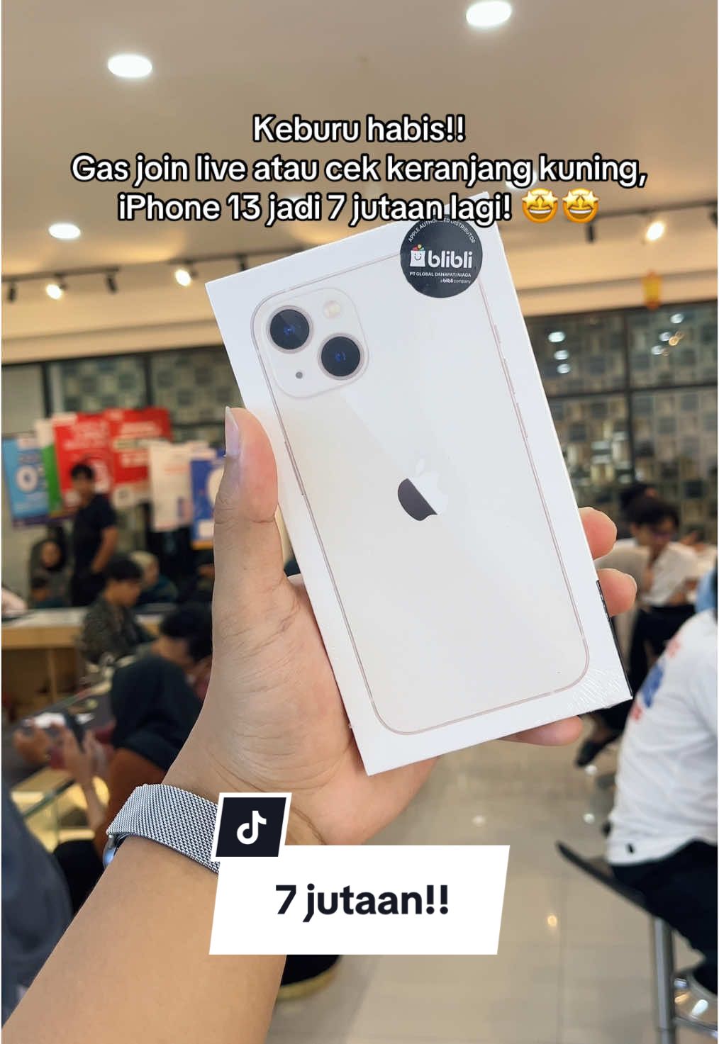 Klik keranjang kuning niii!! 😜 #iphone #iphone13 #promo 