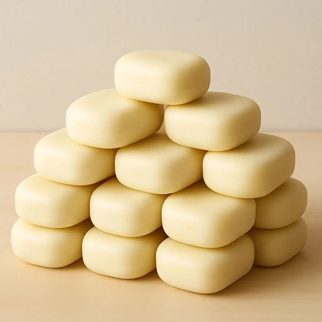 Receita de sabonete super hidratante com Óleo de Amêndoas 🌰 200g de base glicerinada 2 colheres de sopa de óleo de amêndoas 10 gotas de essência de sua preferência (opcional) Corante cosmético (opcional) Modo de preparo: 1. Corte a base glicerinada em pedaços pequenos para facilitar o derretimento. 2. Derreta a base no micro-ondas ou em banho-maria até que ela fique completamente líquida. 3. Adicione o óleo de amêndoas à base derretida e mexa bem para incorporar. 4. Se desejar, adicione algumas gotas de essência e corante para dar um toque especial e personalizado ao sabonete. 5. Despeje a mistura em moldes de silicone e deixe esfriar por cerca de 2 horas, até que o sabonete fique firme. 6. Desenforme com cuidado e está pronto para usar! Benefícios: O óleo de amêndoas é super hidratante e ajuda a manter a pele macia e suave. É ideal para peles secas e para quem deseja um sabonete mais nutritivo no dia a dia. #saboneteartesanal #soapmaking #jabonesartesanales 