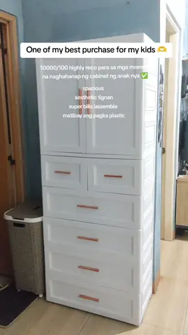 Mga mommy eto na yung hinahanap mo cabinet! Nagkasya na mga damit ng 2 kids ko 🫶