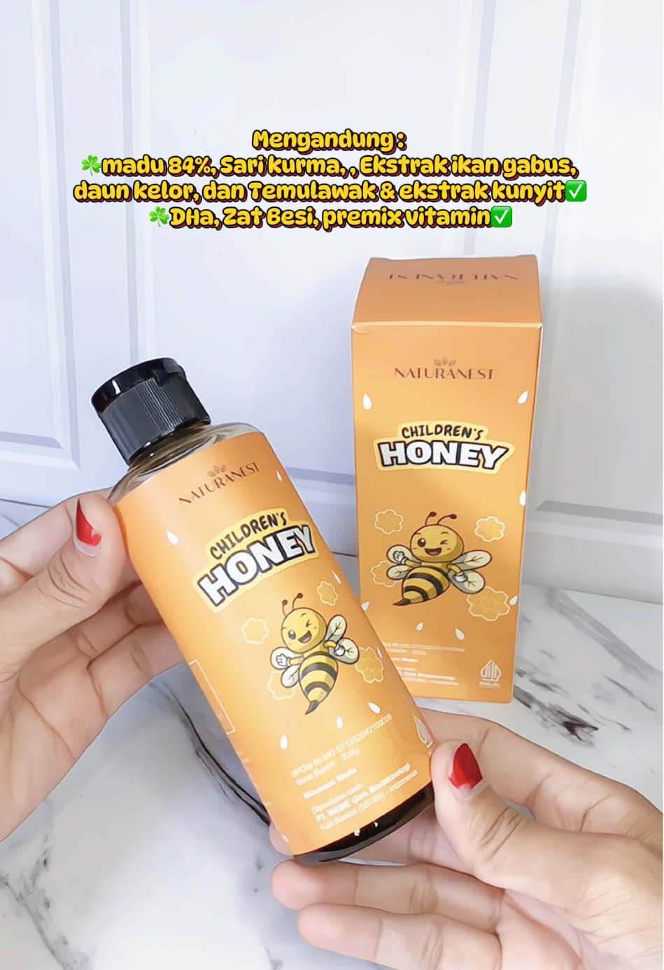 Wah ada yang baru nih moms madu multivitamin anak dari @Naturanest.id kandungannya bener2 bagus banget untuk menemani tumbuh kembang sikecil🥰 #naturanest #maduanak #childrenshonesty #madumultivitaminanak #madumultivitamin #maduanaksehat #madunutrisianak #madunaturanest #naturanesthoney 