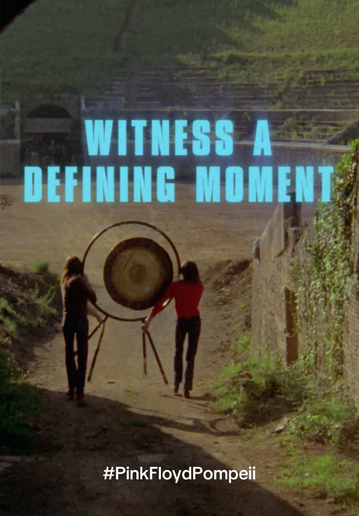 Don't miss the rare chance to see Pink Floyd at Pompeii – MCMLXXII on the big screen. A cinematic masterpiece re-mastered in 4K, NOW in cinemas & @IMAX worldwide for a limited time. Get tickets at pPinkfloyd.film #PinkFloydPompeii