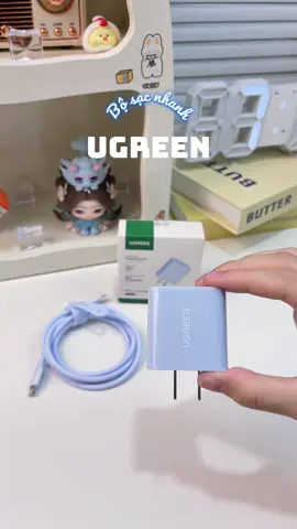 Sạc siu nhanh luôn í ⚡️#ugreen #xh #ugreenvietnam #ugreenofficial #ugreenfastcharging #fastcharging #bosacnhanh #bosacnhanhiphone #sacnhanh20w #sacnhanhiphone #review #trending #foryou #fyp #hachi05 