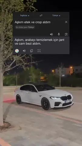 Ne kadar düşünceli demi :))  #27F9090 #m5 #f90 #v8power #fy #mpower #fyppppppppppppppppppppppp #f #fyp 