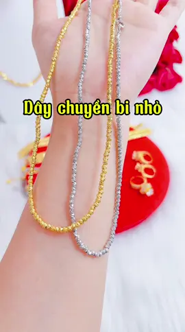 Dây chuyền bi nhỏ #daychuyennu #daychuyenorin #orin #phụkiện #trangsuc #trangsứconline #xuhuong #trangsucorin