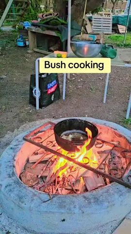 # bush cooking.# soul food garden