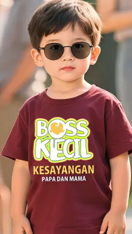boskecil 😎😎#kaos #kaosanaklucu #kaosanak #kaosdistro #kaoskatakata #kaoskeren #promotiktokshop #fyp 