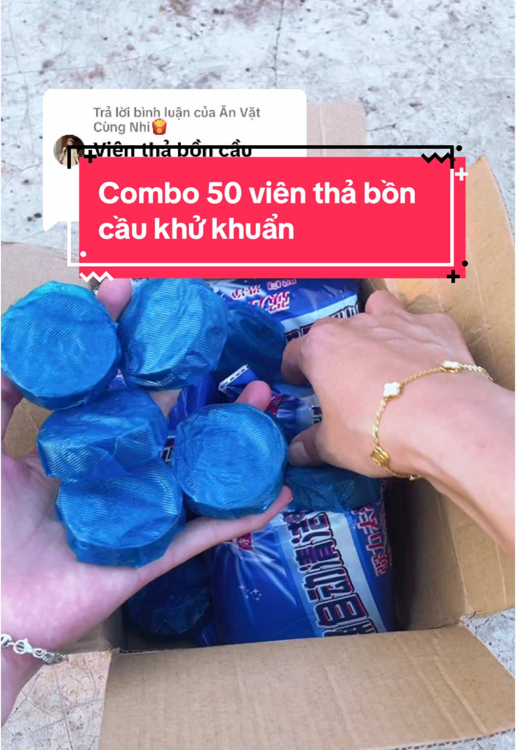 Trả lời @Ăn Vặt Cùng Nhi🍟 combo 5 viên thả bồn cầu, thơm tho sạch khuẩn #vienthaboncau #vienthaboncaudietkhuankhumui #dogiadung #giadungtienich 