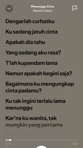 menunggu cinta -by aqeela Calista. #menunggucinta #aqeelacalista #aqeevers #soundtracks #CapCut #fyp #sound #foryou #sad