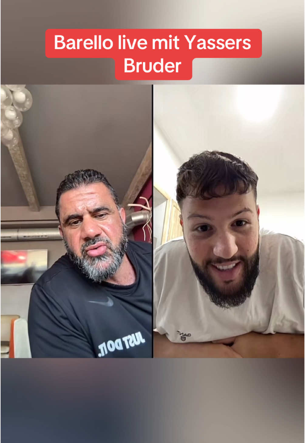 Barello live mit Yassers Bruder #barello #yasserabouchaker #barellolive #barrelo #arafatabouchaker #yasser #fy #fyp 