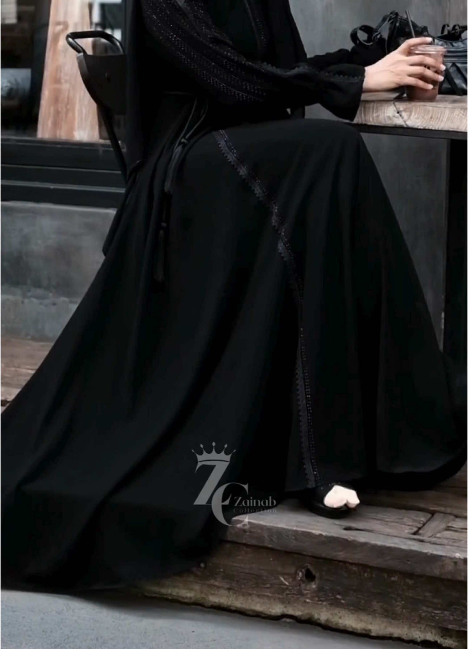 Siapa yg disini sudh punya abaya alisya ??? #abayazainabcollection #abayastyle #abayakekinian #gamishitam 