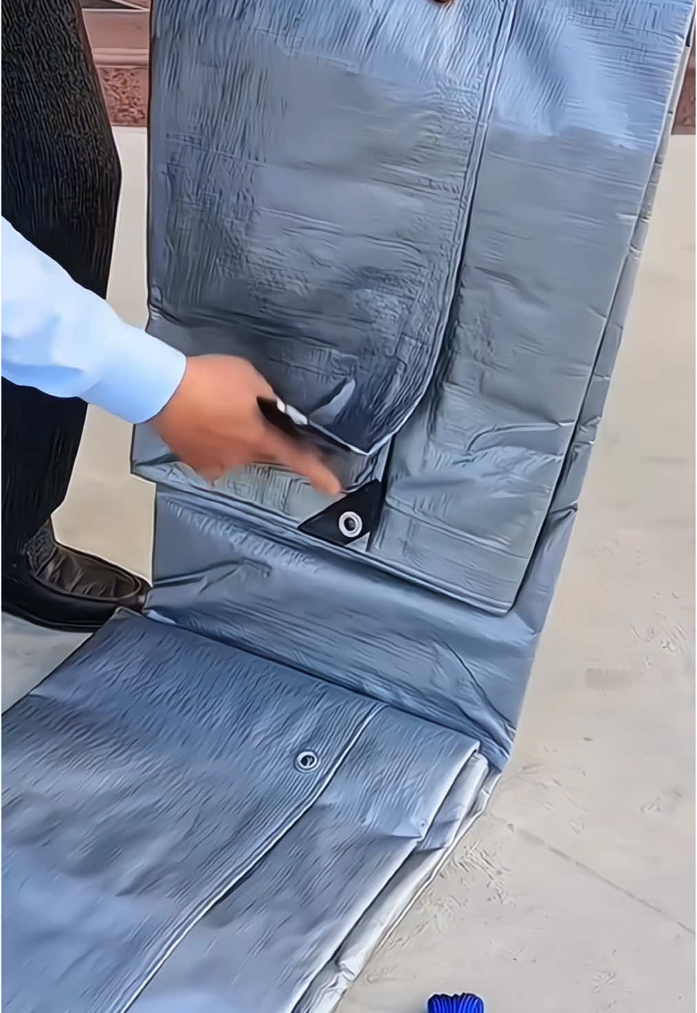 Bạt che nắng mưa sợi PE #batchenangmua 