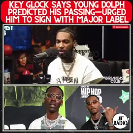 Key Glock reveals Young Dolph’s final request to sign with a major record label 🫢#keyglock #youngdolph #thebreakfastclub 