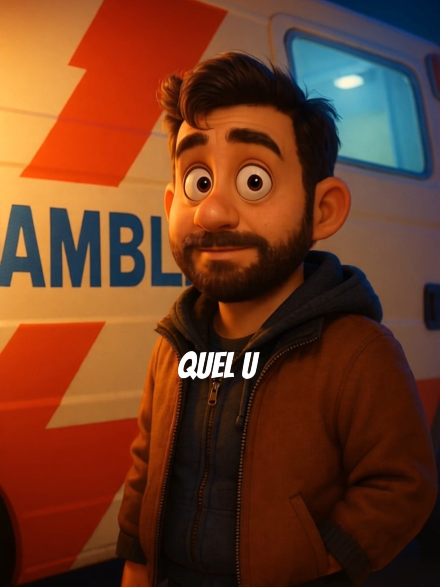 Y'a un U dans amblance ? #pixar #parodie #drole #humour #animation