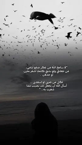 لكـل مـن ضـرني أو أسـعدني ، أسـال الله أن يجعـل لـك نصيـب ممـا شعـرت . . ✨ #يارب🤲 #creatorsearchinsights