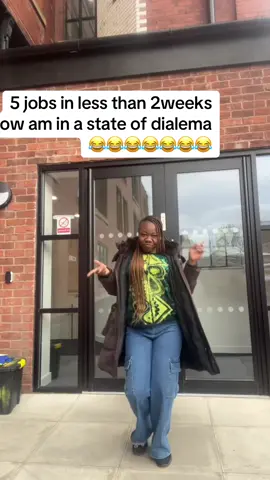 5 jobs in less than 2weeks, now I don’t know which to go for😂#jobhunting #ukstudentvisa #nigeriansintheuk 