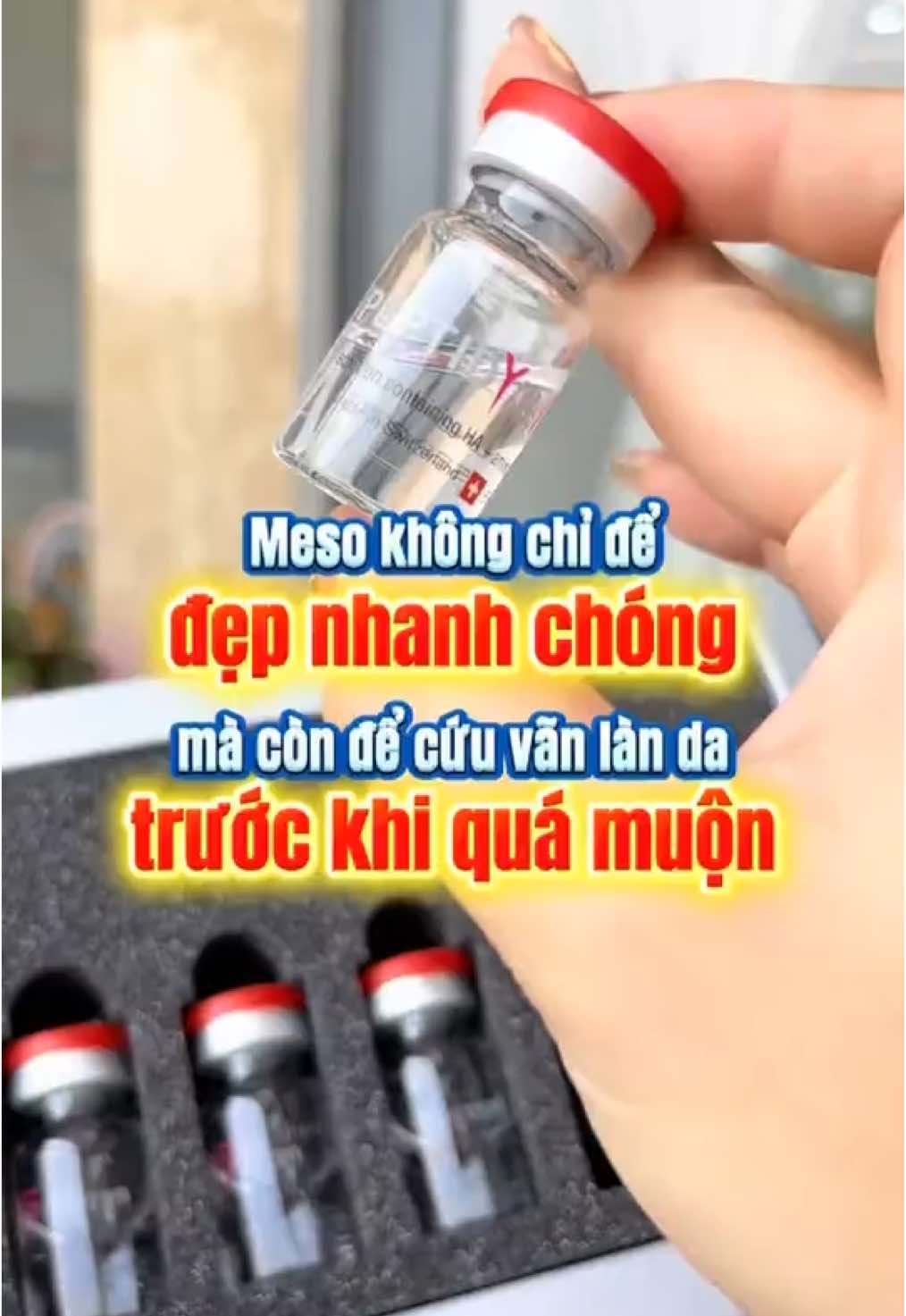 Cú vãn làn da trước khi quá muộn! #khosiduocmypham #nhacomeso #meso #trehoada #lamdep 