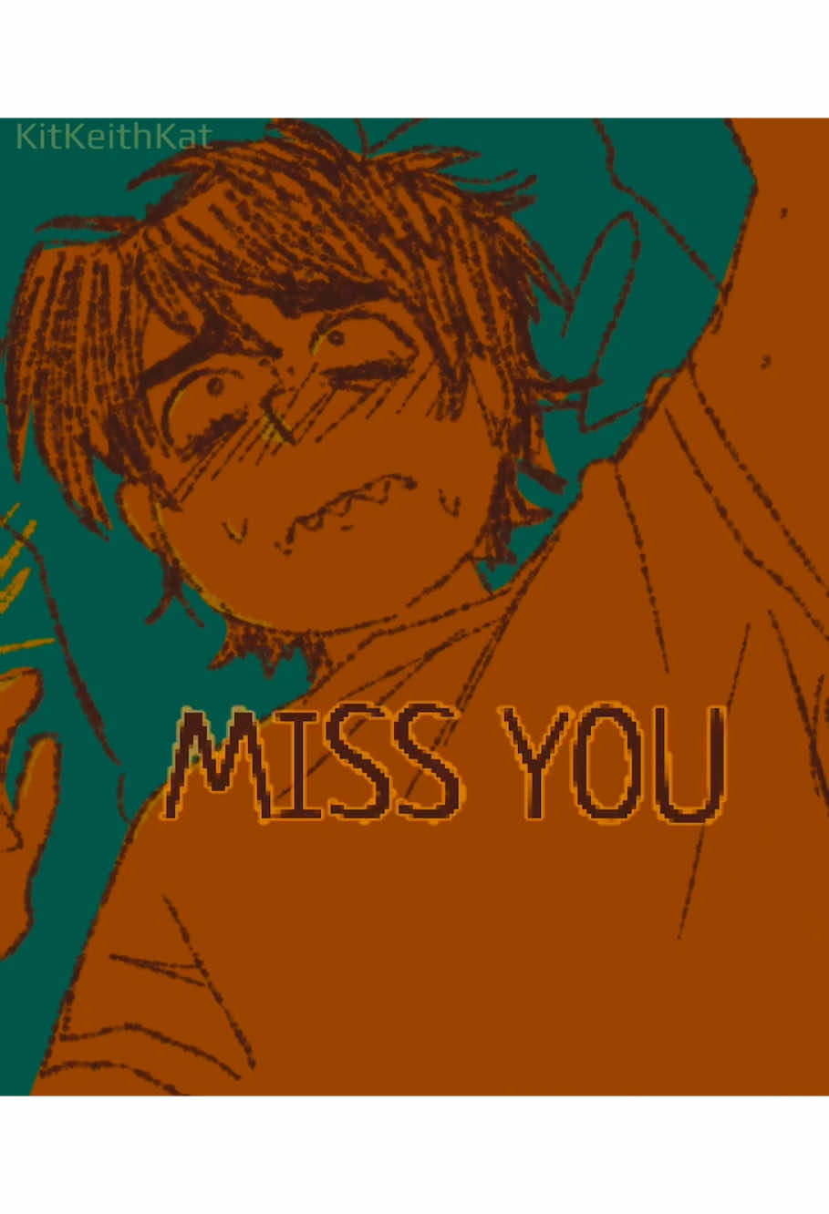 Love me not 🧡 There is a misconception that Taylor never develops feelings for Connor and it’s just not true. He’s in denial for sure, but those feelings are definitely there.  #contay #originalcharacter #digitalartist 