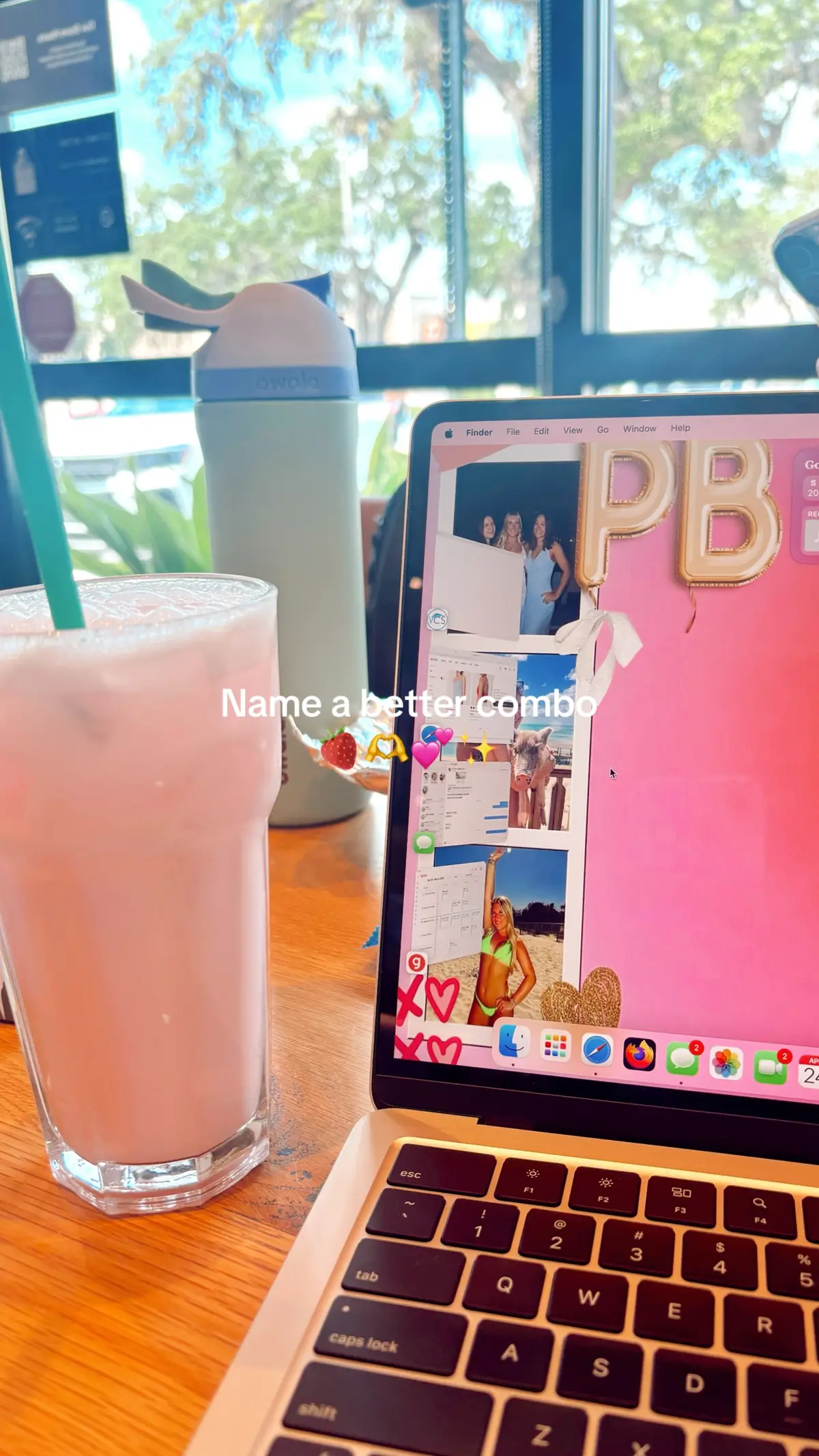 Go to Starbucks and get your drink refill for free!! #girl #starbucks #beingagirl #macbook #macbookhomescreen #aesthetic #girlboss #creatorsearchinsights  @Owala @Starbucks @apple 