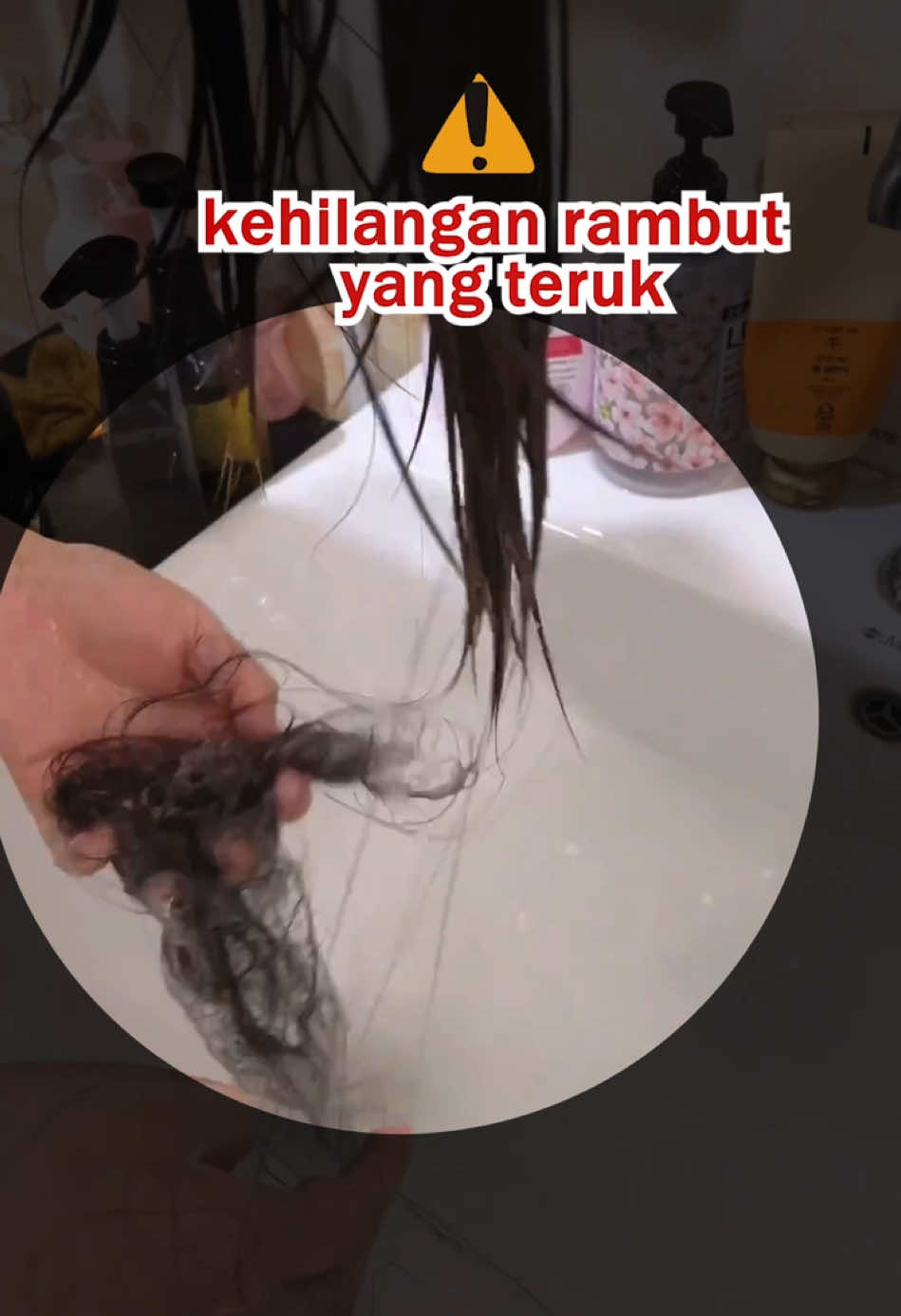 ginger hair growth serum，save your hair loss #ginger #serum #rambut #fyp #hair #hairloss #haircare #hairgrowth #skincareroutine 