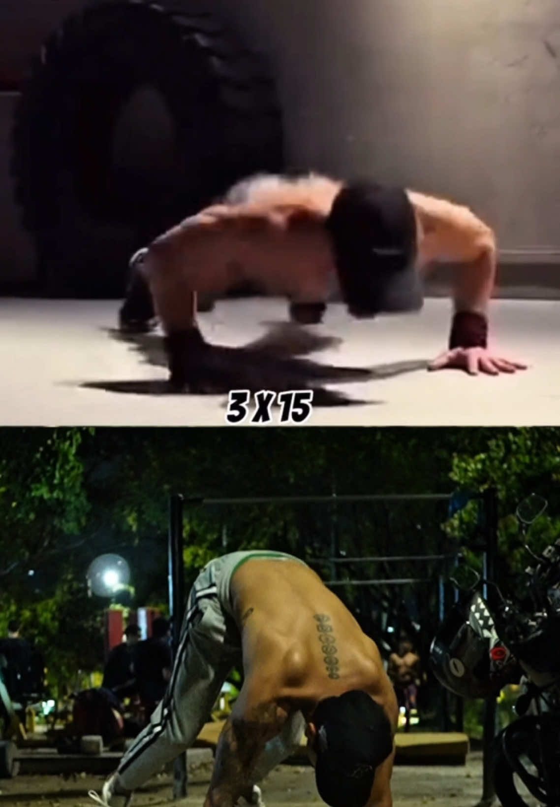 Rutina bestial 🦾🔥#boxing #Fitness #workout #ejercicio #viral #pushups #calisteniaentrenamiento #calisthenics #calistenia #gym #motivacion 