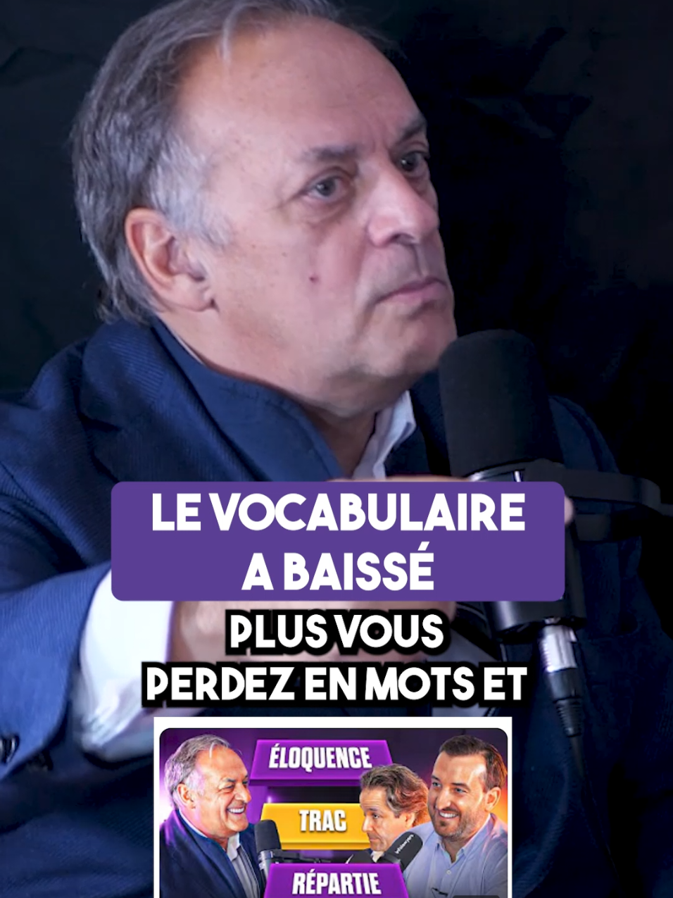 Apprenez à devenir éloquent :  https://www.infolawyers.fr/charismax/?aff=fbtg2020&cpg=vwrqkyug Le vocabulaire semble se réduire avec le temps, ce qui peut affecter la richesse de notre communication. Découvrez les conséquences de cette évolution et comment y remédier. L’épisode avec @Thierry Watelet est toujours disponible. Le podcast 