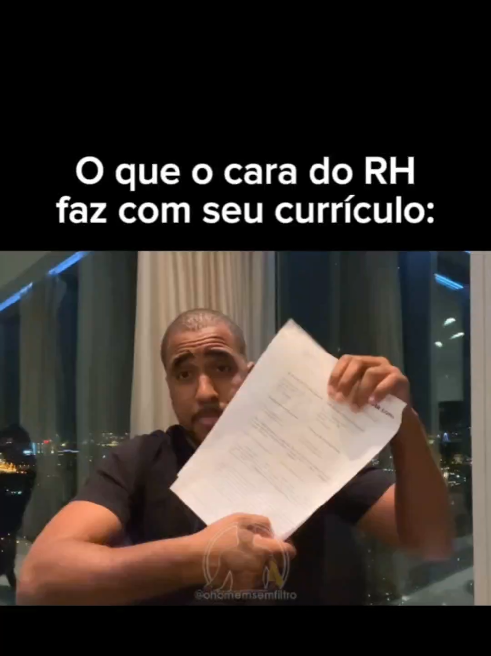 Eles vão te retornar sim kk ⠀ #raiamsantos #recursoshumanos #curriculo 