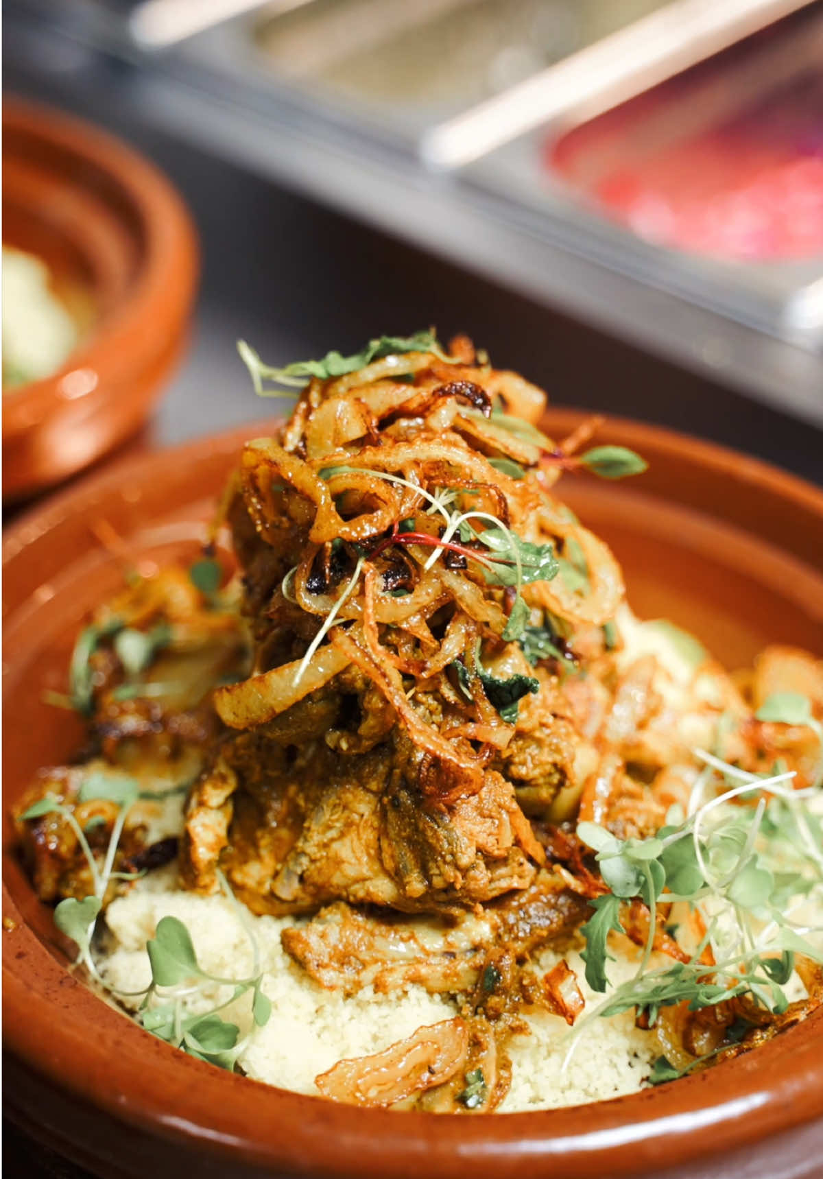 A dish that speaks for itself… Slow-cooked, spiced to perfection, and plated with love this is our signature Chicken Tagine 🤩 Comfort food, but elevated. Come experience the flavours of Nour Maison. We’re open daily 9am–10pm 📍149 Grafton Gate, Milton Keynes, MK9 1AE #nourmaison #miltonkeynesfood #halalrestaurant #chickentagine #moroccaninspired #comfortfood #mkfoodies #foodreel #foodieuk #taginevibes #platedwithlove 