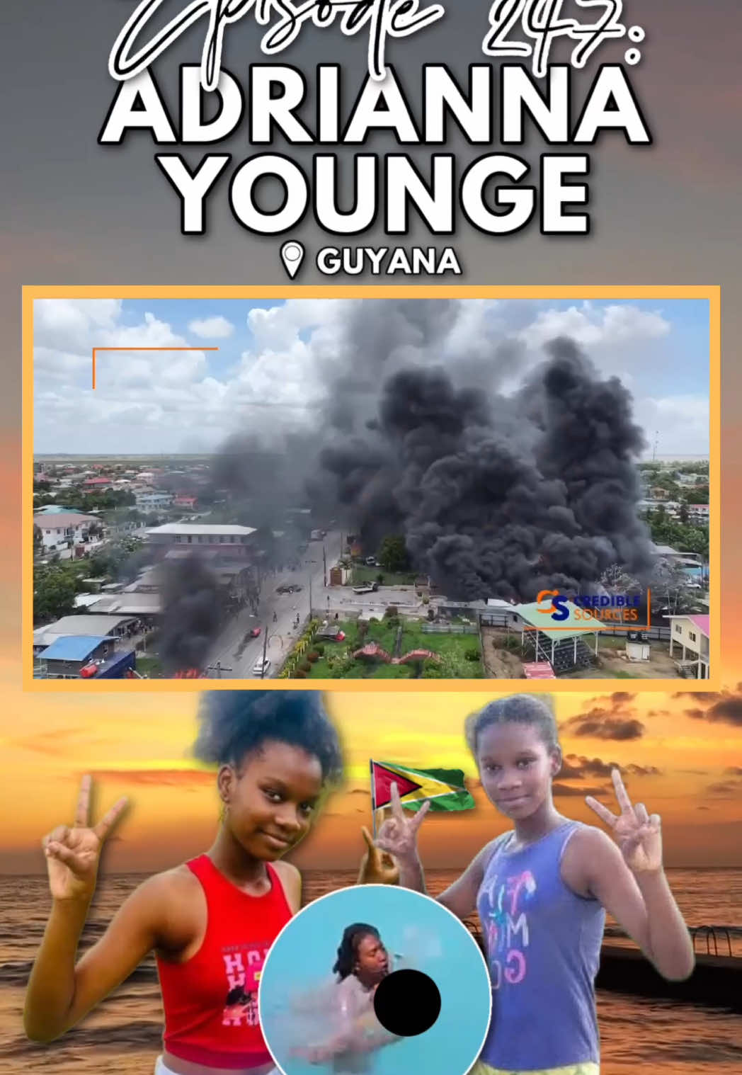 Caribbean Hotel Burn3d + Unrest After 2 Mysterious D3aths 13 Years Apart  It was a Wednesday afternoon, April 23, 2025, when 11-year-old Adrianna Younge set out for what was supposed to be a relaxing family day at the Double Day Hotel pool in Tuschen, East Bank Essequibo, Guyana. What began as a family outing ended in tragedy, igniting protests, public outrage and the burning of the hotel itself. Authorities initially released false information, claiming Adrianna left in a car, but later admitted the surveillance footage didn’t exist. In 2012, 20-year-old Sadeek Juman was also found dead under suspicious circumstances, allegedly beaten and later found in the same hotel’s pool. 📺 Watch the full episode on our YouTube Channel #AdriannaYounge #AdrianaYoung #Guyana #SadeekJuman #DoubleDayHotel #DoubleDayHotelGuyana #JusticeForAdrianna #JusticeForAdriannaYounge #JusticeForSadeek #JusticeForSadeekJuman #truecrimetok #truecrimestory #GuyanaNews 
