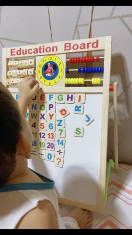 Educational magnetic board for kids. #whiteboard #educationalboard #kidsoftiktok 