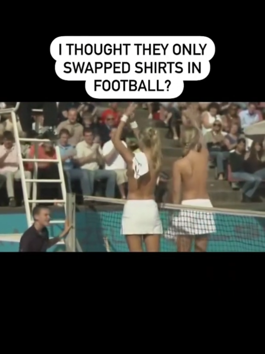 Best Commercial Ever....🎾 #jerseyswap #tennis #commercial #funny #huntinfishinlovineveryday #womenwelove #fypシ゚viral 