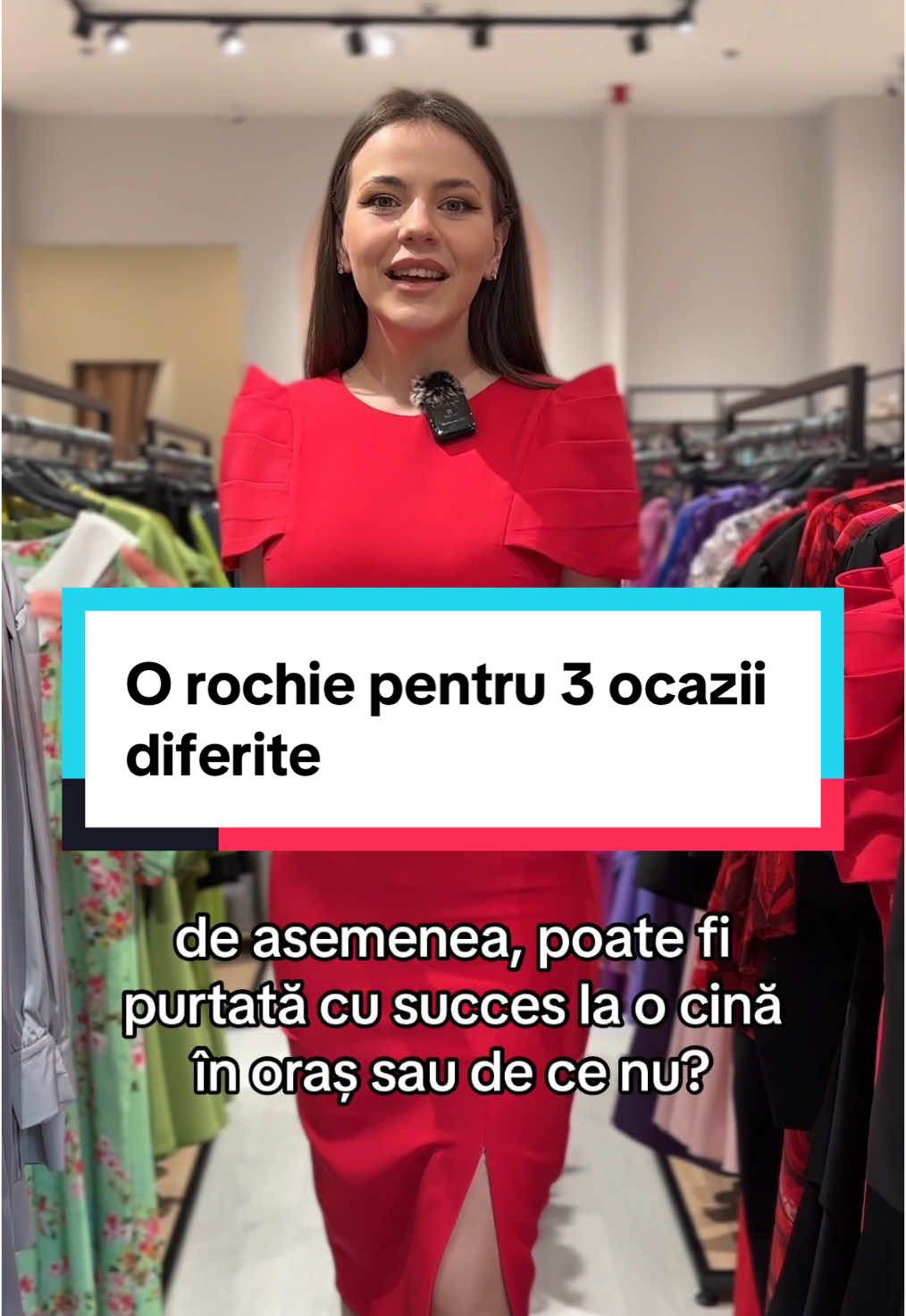 O rochie pentru trei ocazii diferite❤️#DyFashion #FashionStore #ModaDama #ShoppingTime #OOTD #StyleInspo #ElectroputereMall #CraiovaFashion #HaineDama #NewCollection	
