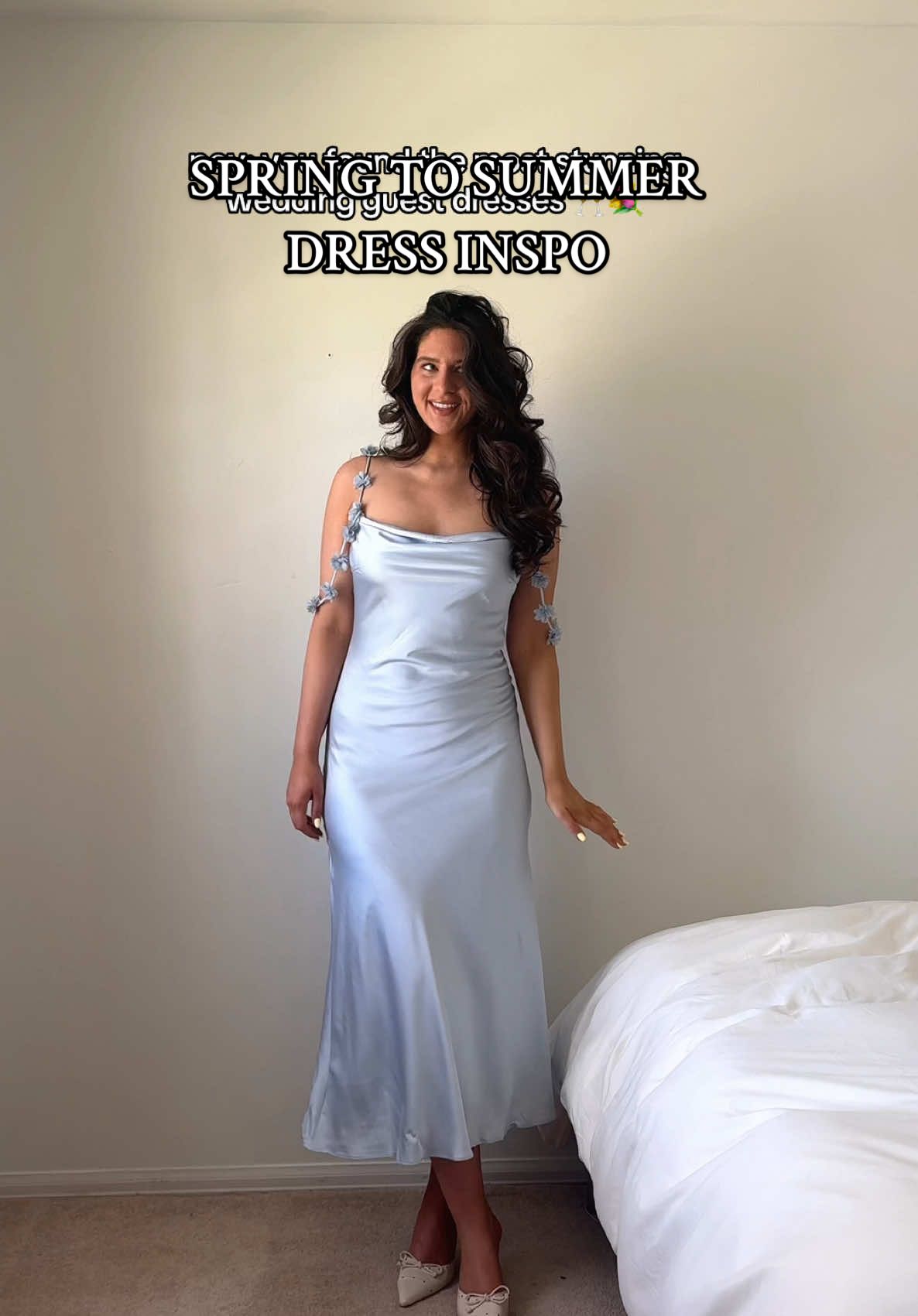 perfect dresses for spring into summer 🌼 everything is from @Hello Molly x                                             #hellomolly #spring #dresses #weddingguest #dressinspo #wedding #Summer #outfitinspo #summerdress julia side spring wedding guest dress inspo spring dresses summer vacation dresses inspo summer wedding guest black tie pastels aesthetic inspo 