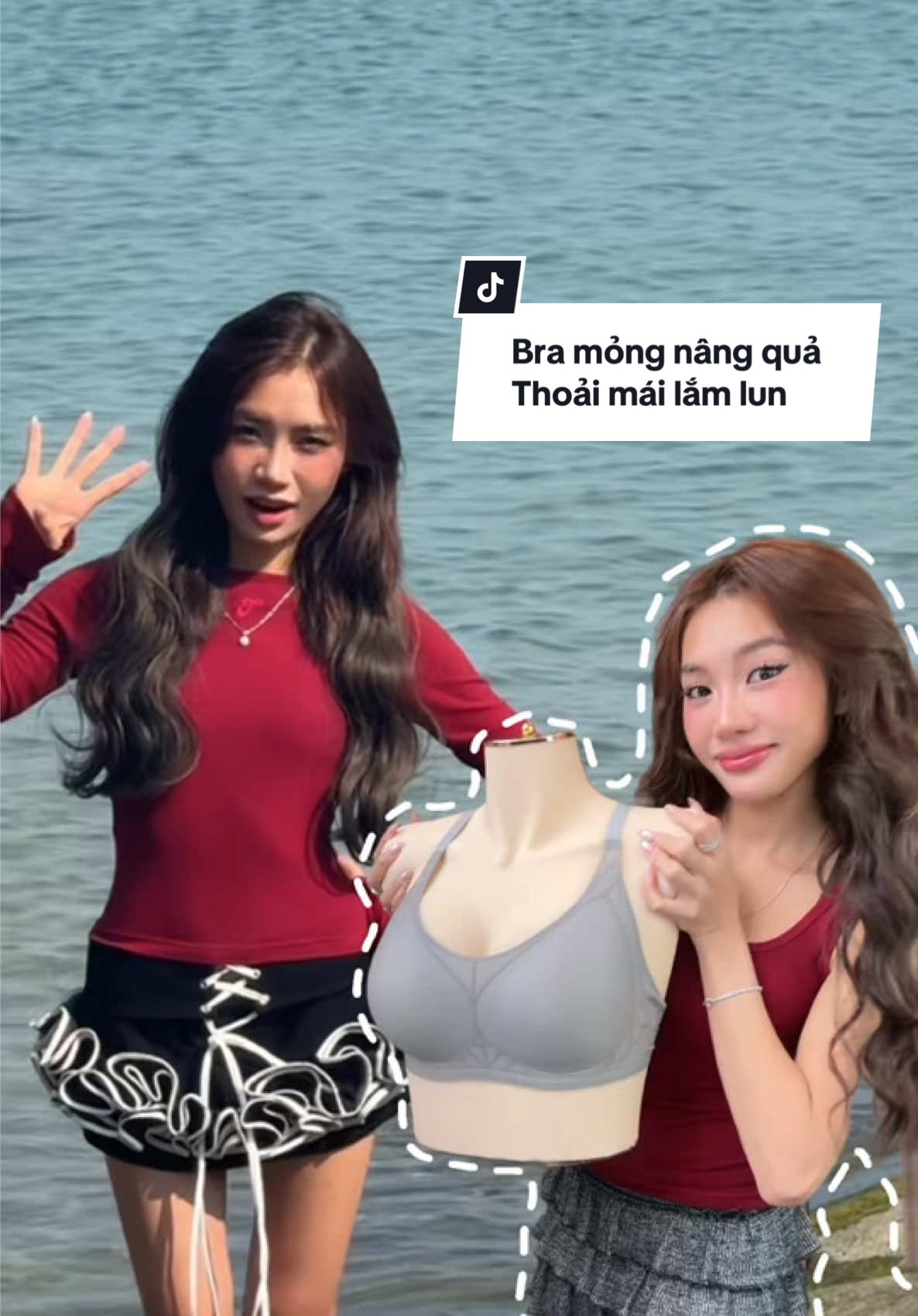 Trả lời @hoanganh85 dạ em áo lót này khoảng 0,5cm á Chế, tự nhiên mát á hạ size nha Người Đẹp😚#Nhivisecret #Visecretbra #outfit #danbantay #bra #phốiđồđẹp #aodaivietnam #aolot #brathoangkhi 