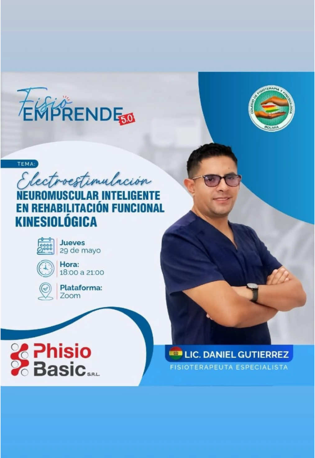 Conoce nuestro equipo Wireless Pro junto al Lic. Daniel Gutiérrez !!! #fisioterapia #curso #cursosonline #fisioterapeuta #fisio 
