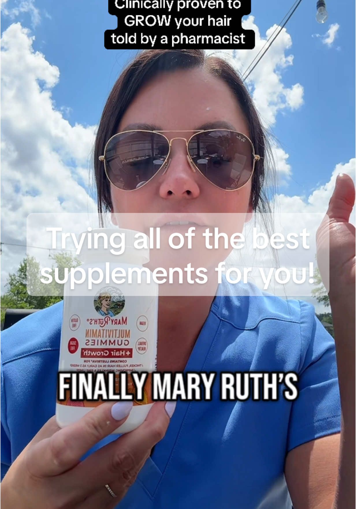 YES the best selling Mary Ruth’s liquid morning multivitamin + hair growth comes in a gummy!!! #maryruths #hairtok #hairgrowthtips #pharmacistadvice 